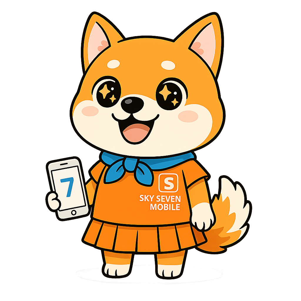 スカイセブンモバイルのキャラクター